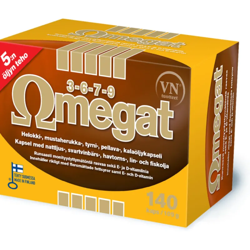 omegat-3-6-7-9-via-naturale-14-qHlpMDov-0.webp Via Naturale Terveysravinteet Ja -valmisteet^Omegat 3-6-7-9 140 Kpl