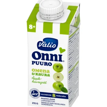 Valio Onni Lasten Puurot^Omena-kaurapuuro 215 G 8 Kk
