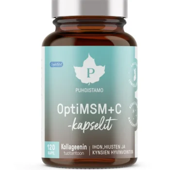 Puhdistamo Terveysravinteet Ja -valmisteet^OptiMSM + C 120 Kpl