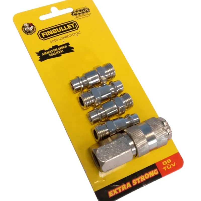paineliittimet-5-osaa-universa-KBDgzJdS-0.webp Finbullet Paineilmatyökalut Ja -tarvikkeet-Paineliittimet 5 Osaa Universal
