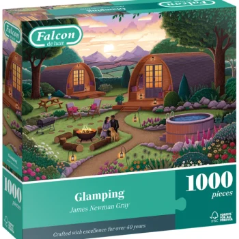 Jumbo Lauta- Ja Palapelit-Palapeli 1000 Palaa Falcon Glamping