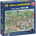 Jumbo Lauta- Ja Palapelit-Palapeli 1000 Palaa Jan Van Haasteren Big Garden Birdwatch