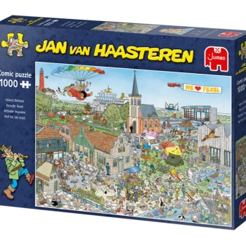 Jumbo Lauta- Ja Palapelit-Palapeli 1000 Palaa Jan Van Haasteren Island Retreat