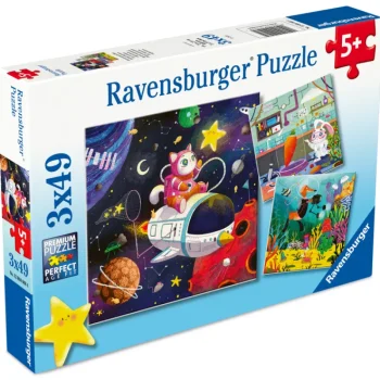 Ravensburger Lauta- Ja Palapelit^Palapeli Kids In Science 3x49p