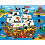 Lauta- Ja Palapelit^Palapeli Merirosvolaiva Taika 50 Palaa