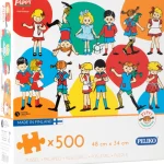 Peliko Lauta- Ja Palapelit^Palapeli Peppi Pitkätossu 500 Palaa