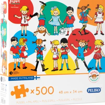 Peliko Lauta- Ja Palapelit^Palapeli Peppi Pitkätossu 500 Palaa