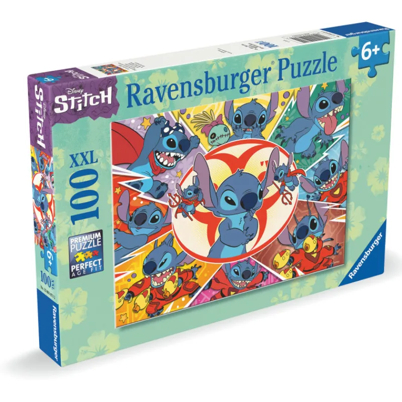 palapeli-ravensburger-100-pala-msoHegjE-0.webp Ravensburger Lauta- Ja Palapelit^Palapeli 100 Palaa Disney Stitch