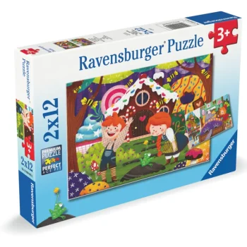 Ravensburger Lauta- Ja Palapelit^Palapeli 2 X 12 Palaa Fairy Tales