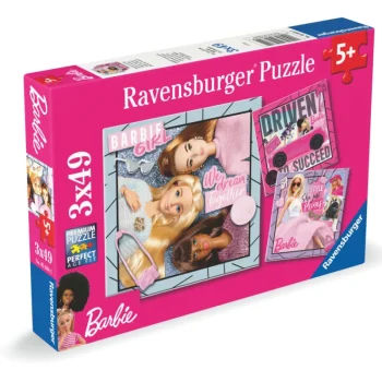 Ravensburger Lauta- Ja Palapelit^Palapeli 3 X 49 Palaa Barbie