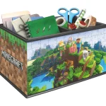 Ravensburger Lauta- Ja Palapelit-Palapeli 3D Minecraft Treasure Box 216 Palaa