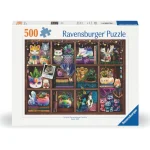 Ravensburger Lauta- Ja Palapelit^Palapeli 500 Palaa Cubby Cats And Succulents