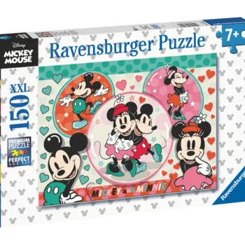 Ravensburger Lauta- Ja Palapelit^Palapeli Disney The Dream Couple Mickey & Minnie 150 Palaa