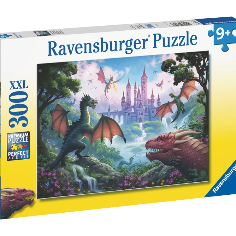 palapeli-ravensburger-dragons-CBCqRZWr-0.webp Ravensburger Lauta- Ja Palapelit^Palapeli Dragons 300 Palaa