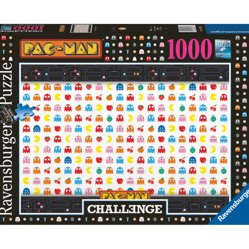 palapeli-ravensburger-pac-man-EdoNxgeg-0.webp Ravensburger Lauta- Ja Palapelit^Palapeli Pac Man: AT 1000 Palaa