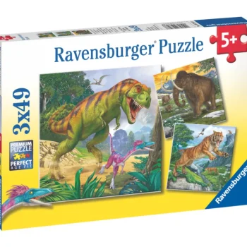 Ravensburger Lauta- Ja Palapelit^Palapeli Primeval Ruler 3x49 Palaa