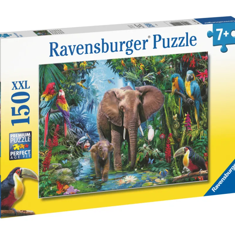 palapeli-ravensburger-safari-a-LMRkTadz-0.webp Ravensburger Lauta- Ja Palapelit^Palapeli Safari Animals 150 Palaa