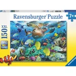 Ravensburger Lauta- Ja Palapelit^Palapeli Underwater Paradise 150 Palaa