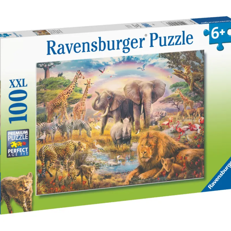 palapeli-ravensburger-wildlife-WKEaHYAG-0.webp Ravensburger Lauta- Ja Palapelit^Palapeli Wildlife 100 Palaa