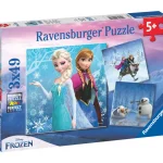 Ravensburger Lauta- Ja Palapelit^Palapeli Winter Adventures 3x49 Palaa