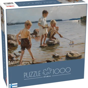 Tactic Lauta- Ja Palapelit^Palapeli 1000 Palaa A. Edelfelt Boys Playing On The Shore