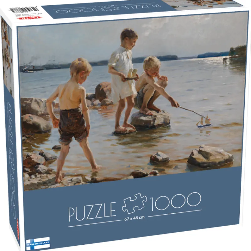 palapeli-tactic-1000-palaa-a-e-IXAGETxg-0.webp Tactic Lauta- Ja Palapelit^Palapeli 1000 Palaa A. Edelfelt Boys Playing On The Shore