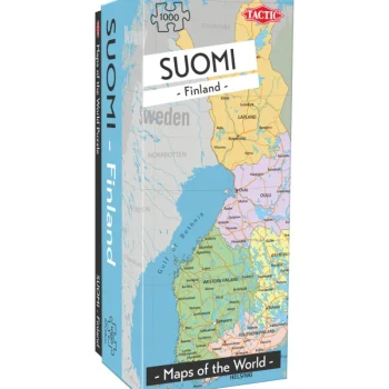 Tactic Lauta- Ja Palapelit^Palapeli 1000 Palaa Maps Of The World Finland