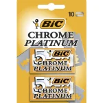 Bic Parranajo^Partaterä 10 Kpl Chrome Platinum