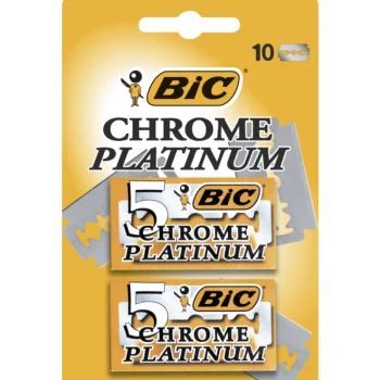 Bic Parranajo^Partaterä 10 Kpl Chrome Platinum