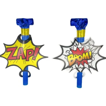 Let's Party Lasten Juhlat-Partypilli 8 Kpl Supersankari