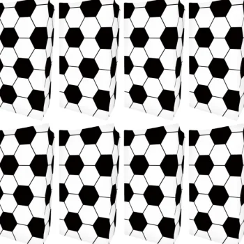 Let's Party Lasten Juhlat-Partypussi 8 Kpl Jalkapallo