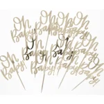 Let's Party Teemajuhlat-Partytikku 12 Kpl Oh Baby