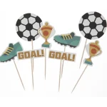 Let's Party Lasten Juhlat-Partytikku 8 Kpl Jalkapallo