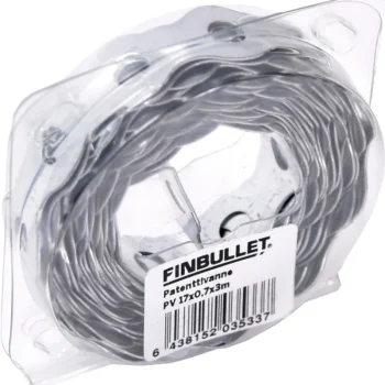 Finbullet Naulat Ja Ruuvit-Patenttivanne 17 Mm X 0,7 Mm X 3 M