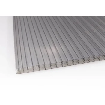 Keraplast Pihan Rakennusmateriaalit-PC-kerroslevy 16 Mm 1050 X 3000 Mm Savunharmaa