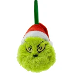 Sisälelut^Pehmo Grinch Joulukuusenkoriste Tonttulakki