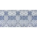 Kotikulta Kylpyhuone- Ja Saunatekstiilit-Pehmomatto 65 X 150 Cm Kaakeli Sininen