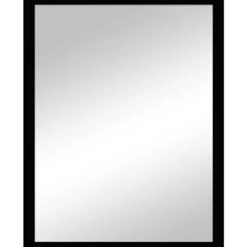Seinäkellot Ja Peilit-Peili 40 X 50 Cm Musta