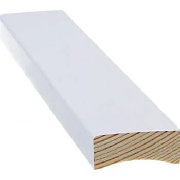 Cent Puutavara-Peitelista 12x32x3300 Valkoinen 10 Kpl