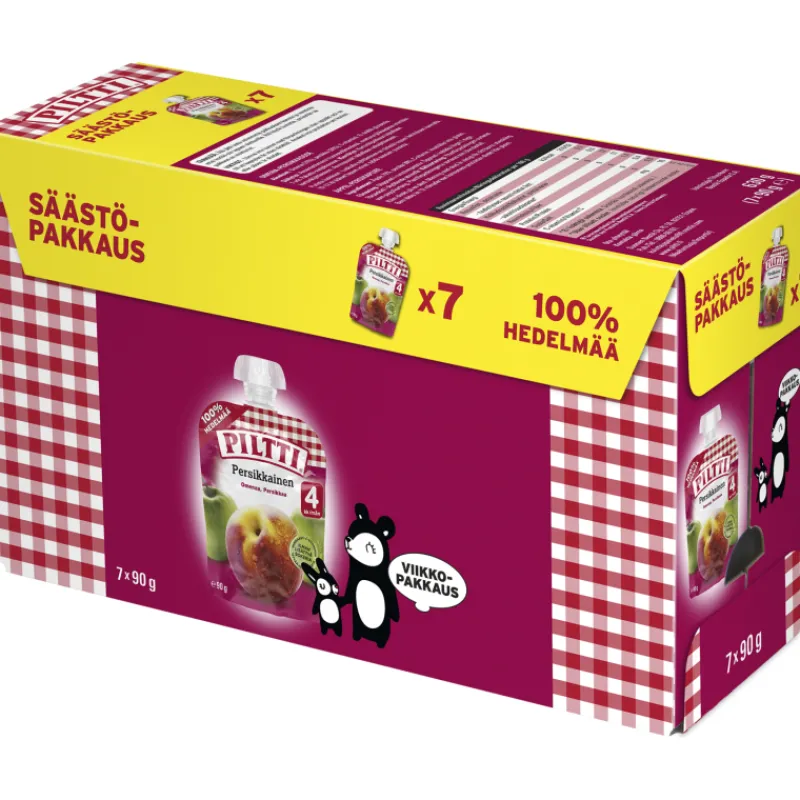 persikkainen-4kk-7x90g-annospu-trQmlyoX-0.webp Piltti Lastenruoka-ateriat Ja Välipalat^Persikkainen 4kk 7x90g Annospussi