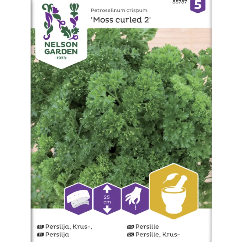 persilja-siemen-nelson-garden-NCjgtvvA-0.webp Nelson Garden Basic Kasvien Ja Nurmikonsiemenet-Persilja Siemen Moss Curled 2 Kylvönauha