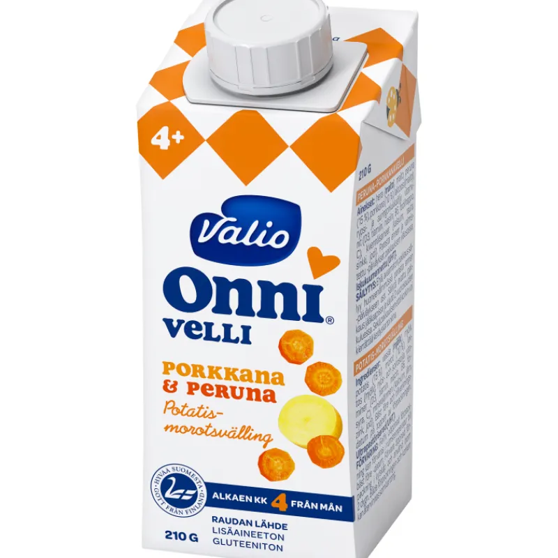 peruna-porkkanavelli-valio-onn-nGKSdmHy-0.webp Valio Onni Lasten Vellit^Peruna-porkkanavelli 210 G 4 Kk