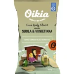 Oikia Sipsit^Perunalastu 100 G Fiini Lady Claire Suola-viinietikka