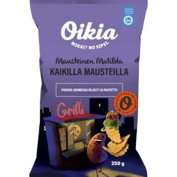 Oikia Sipsit^Perunalastu 250 G Mausteinen Matilda