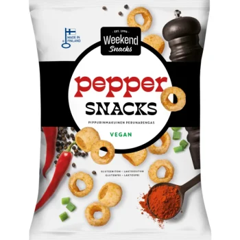 Weekend Snacks Sipsit^Perunasnack 180 G Pepper