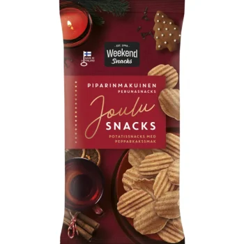 Weekend Snacks Sipsit^Perunasnacks 70 G Joulu