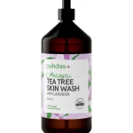 Puhdas+ Luonnonkosmetiikka-Pesuneste 1 L Teepuu Lavender