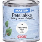 Maston Maalit-Petsilakka 250 Ml Woodmix Clou 16 Valkoinen