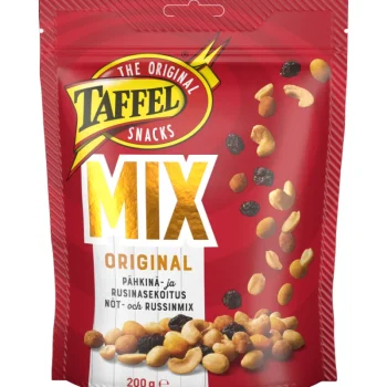 Taffel Pähkinät Ja Kuivatut Hedelmät^Pähkinäsekoitus 200 G Mix Original