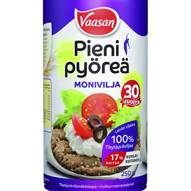 pieni-pyre-250-g-monivilja-xyrVCMlO-0.webp Vaasan Näkkileivät Ja Hapankorput^Pieni Pyöreä 250 G Monivilja